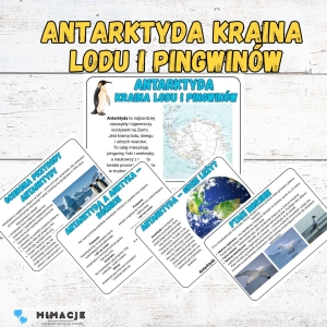 Antarktyda – prezentacja edukacyjna PDF dla uczniów szkoły podstawowej