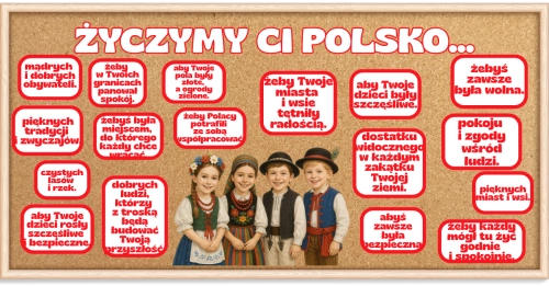Życzymy Ci, Polsko – gazetka patriotyczna na 11 Listopada PDF – podgląd materiału do wydruku z Mimacje.pl