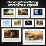 Pierwszy Dzień Wiosny: Astronomia i Przyroda – Gotowa Prezentacja i Gazetka Edukacyjna
