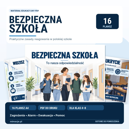 Bezpieczna szkoła – grafika reklamowa i sklepowa  Mimacje.png