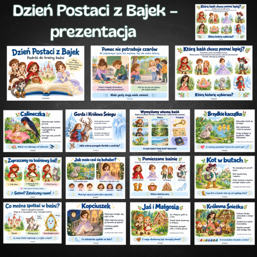 Dzień Postaci z Bajek — materiały PDF